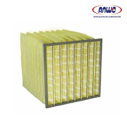 FILTRO BOLSA 85% de 8 BOLSA MERV 13-F7 MEDIDA 24X24X15 PARA 3400M3H